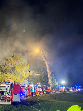 B12 Wohnhausbrand in Hirnsdorf
